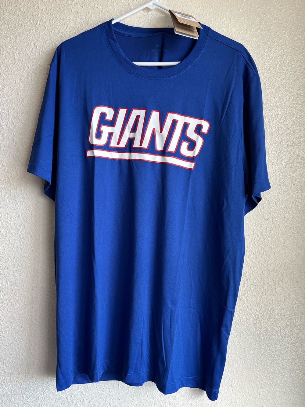 New Men's Nike Royal Primetime Legend Dri-FIT T-Shirt XL New York Giants